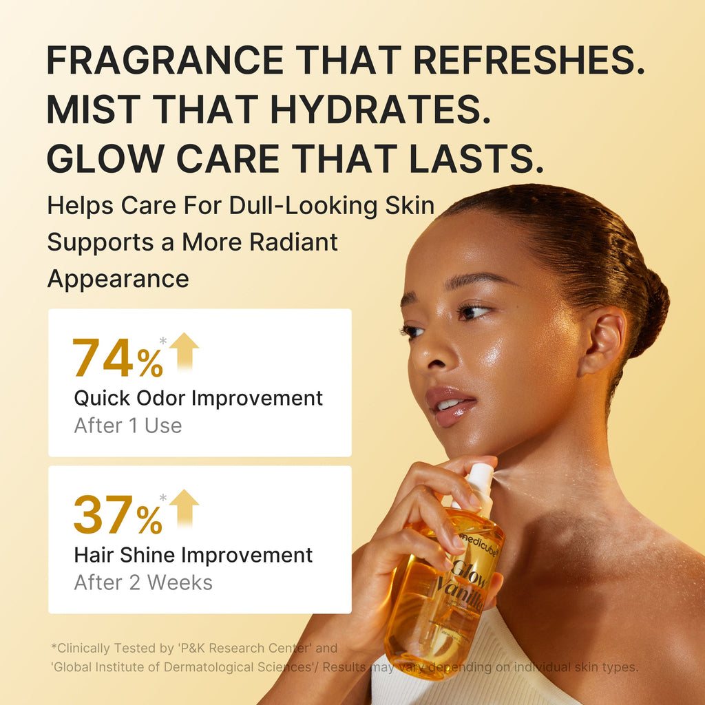 Glow Vanilla Hair &amp; Body Fragrance Mist