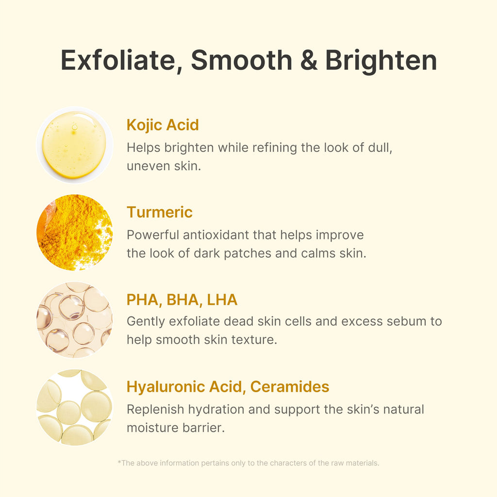 Kojic Acid Turmeric Peel Shot