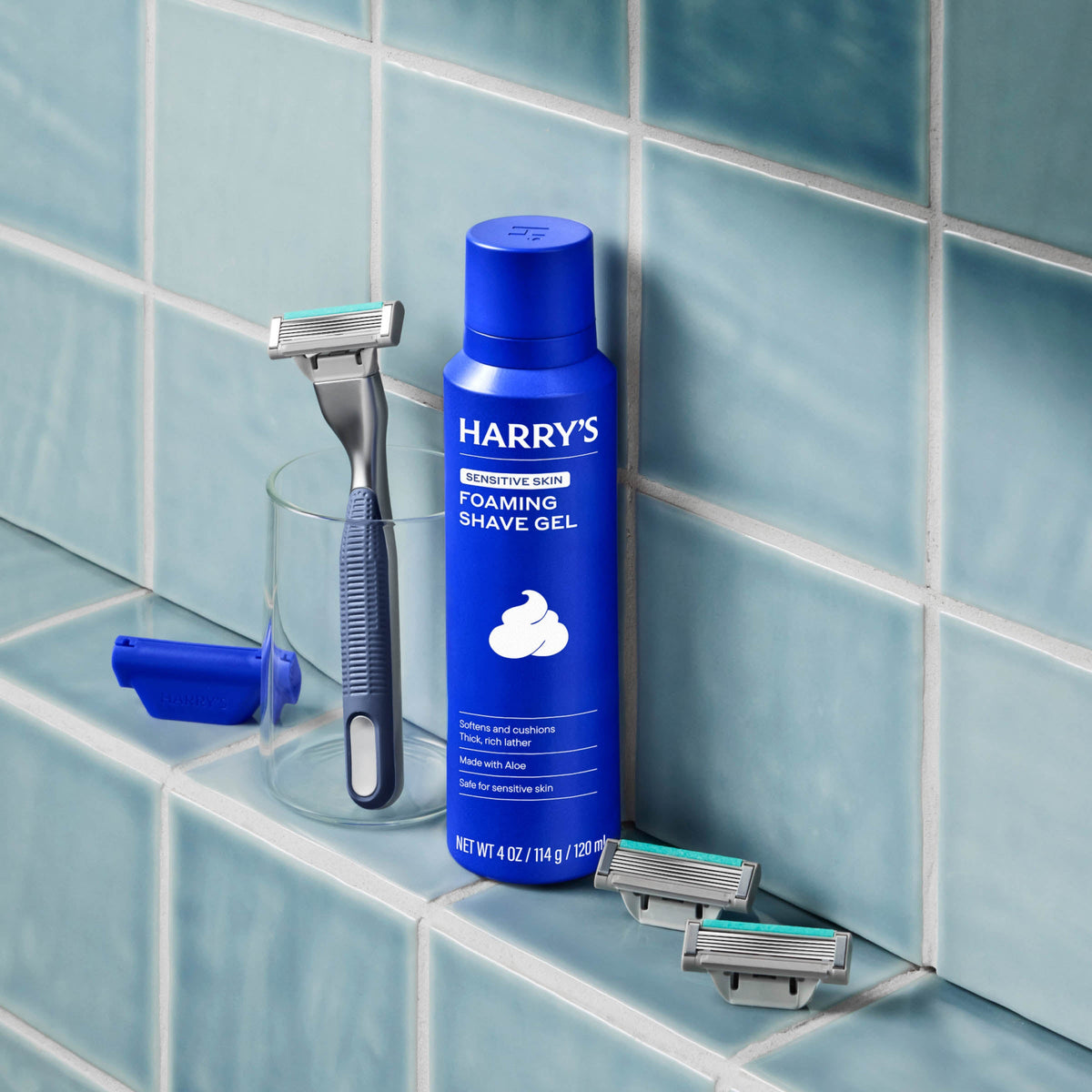 Harry's Plus Shave Set / Plus - Tide / Shave Cream