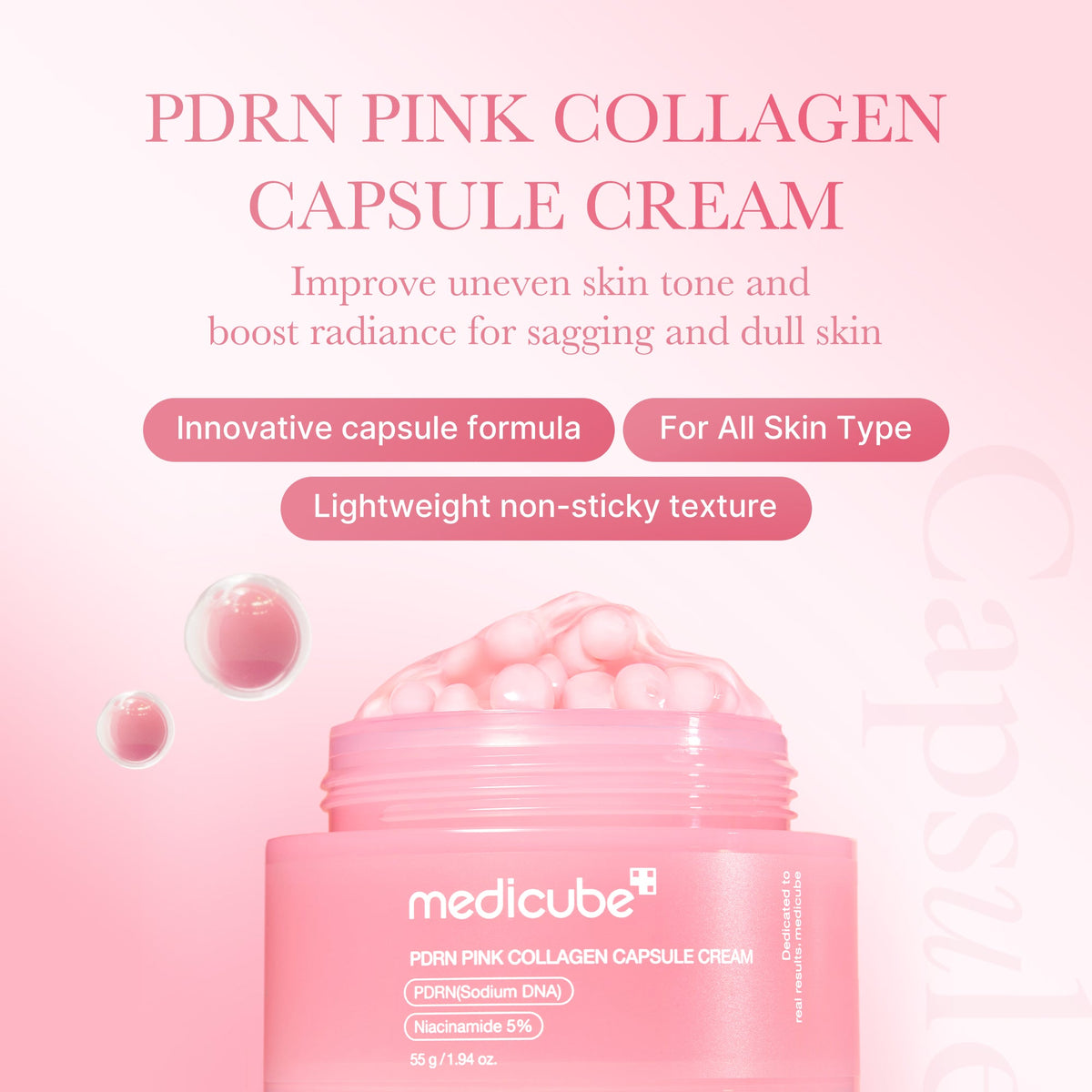 No.1 Best Glass Glow Set Pink
