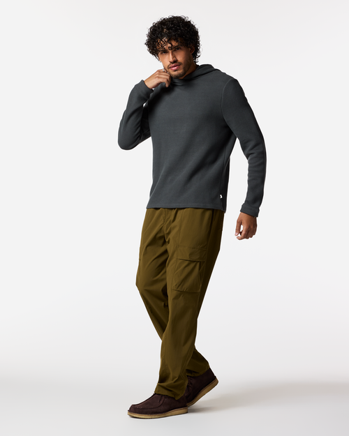 Atajo Long-Sleeve Waffle Hoodie - Men's