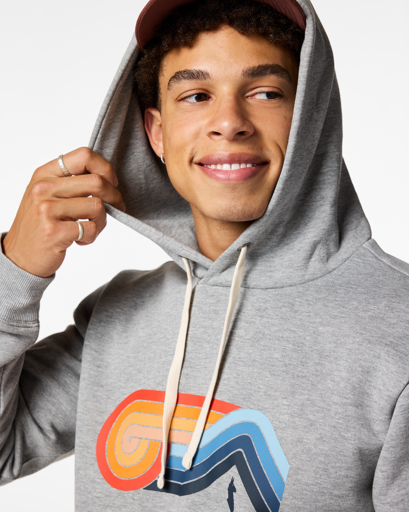 Melting Sunset Pullover Hoodie - Men's